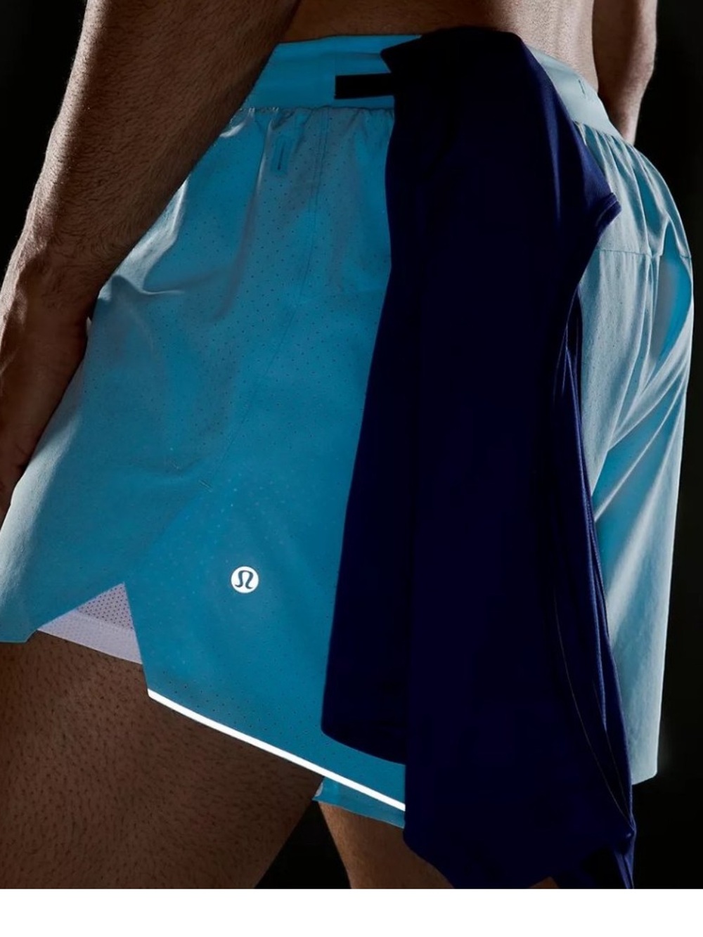 Lululemon Fast & Free Lined
Short 6" Blue Chill Sz M